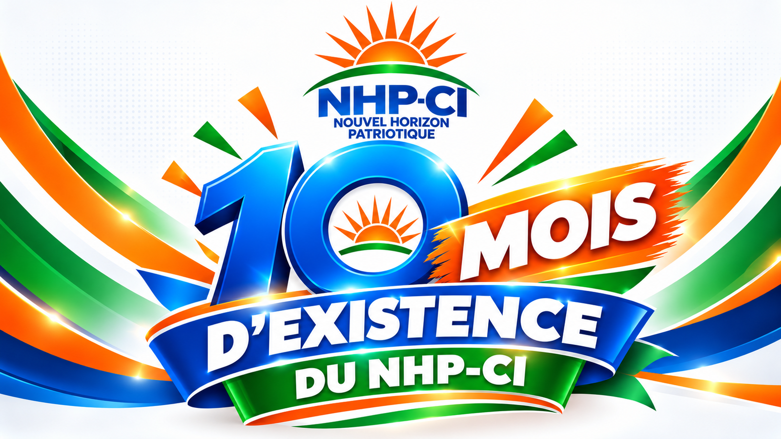 Bannière institutionnelle du NHP-CI